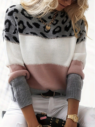 Lela | Leopardenmuster Pullover