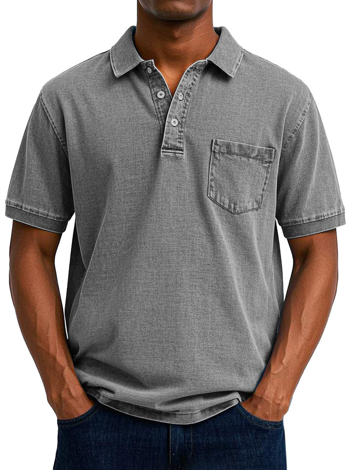 KONRAD | LÄSSIGES VINTAGE-POLO
