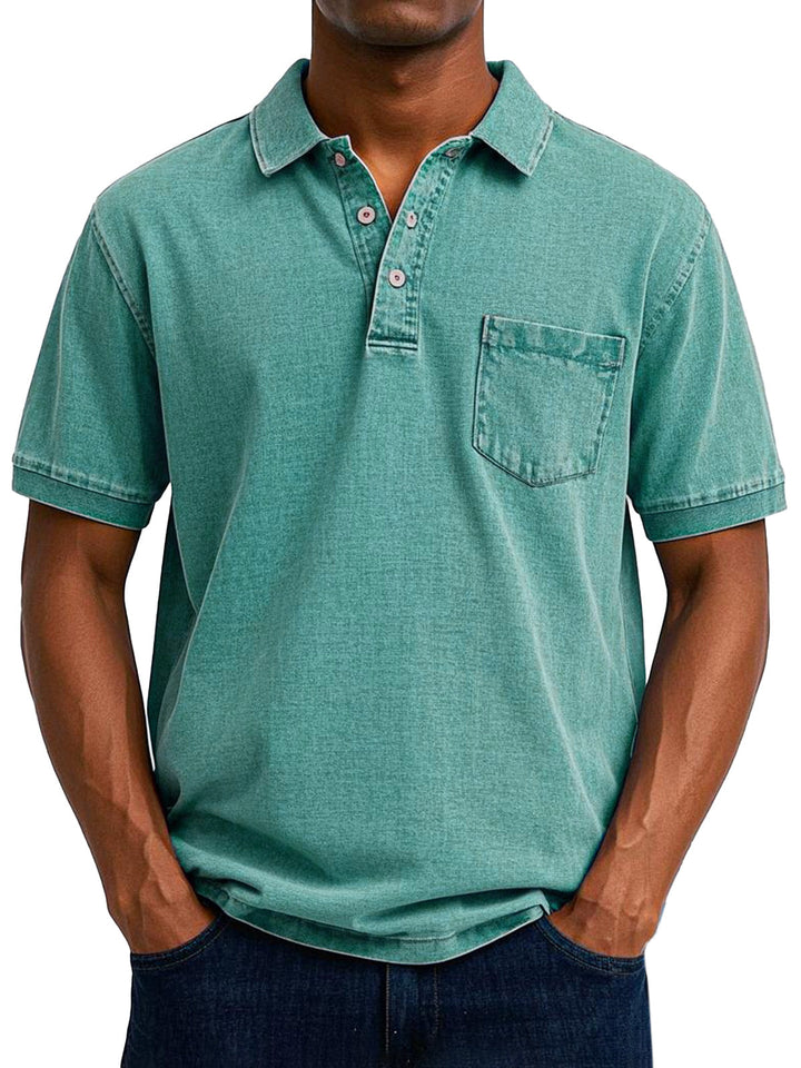 KONRAD | LÄSSIGES VINTAGE-POLO