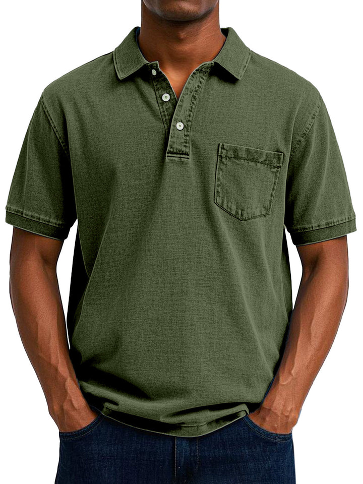 KONRAD | LÄSSIGES VINTAGE-POLO