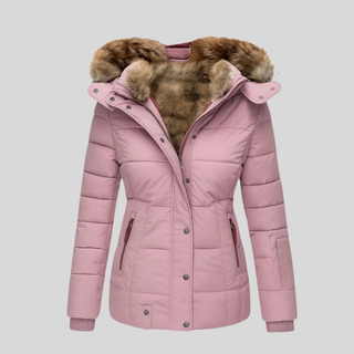 Mabyla | Gesteppter Parka mit Kunstfell-Kapuze für Damen