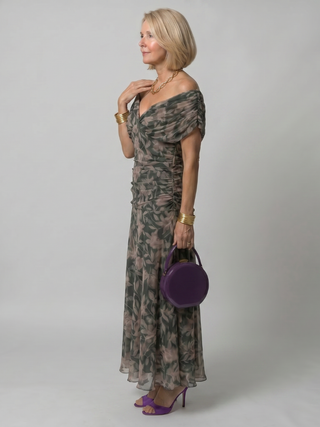 Calen | Off-Shoulder Midi Kleid