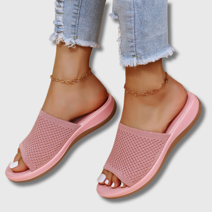 Elara™ | Strick Orthopädische Sandalen