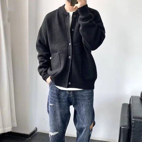 Brock | Rundhals-Cardigan