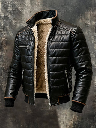 Mabyla | Klassische Jacke mit Reißverschluss und weichem Futter