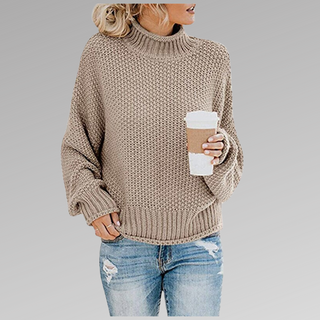 Emily | Pullover mit hohem Kragen
