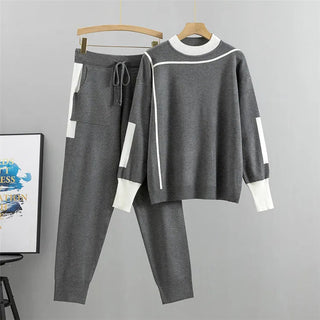 Airan | Rundhalspullover und Jogginghose Set