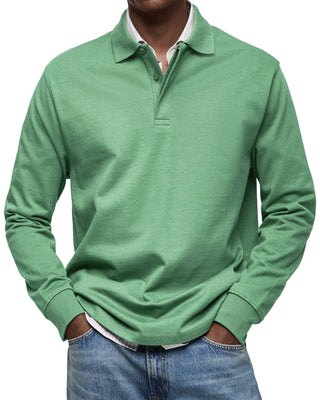 Hector | Langärmeliges Poloshirt