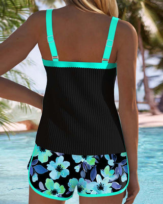 Matilda | Zweiteiliges Strand-Tankini-Hosen