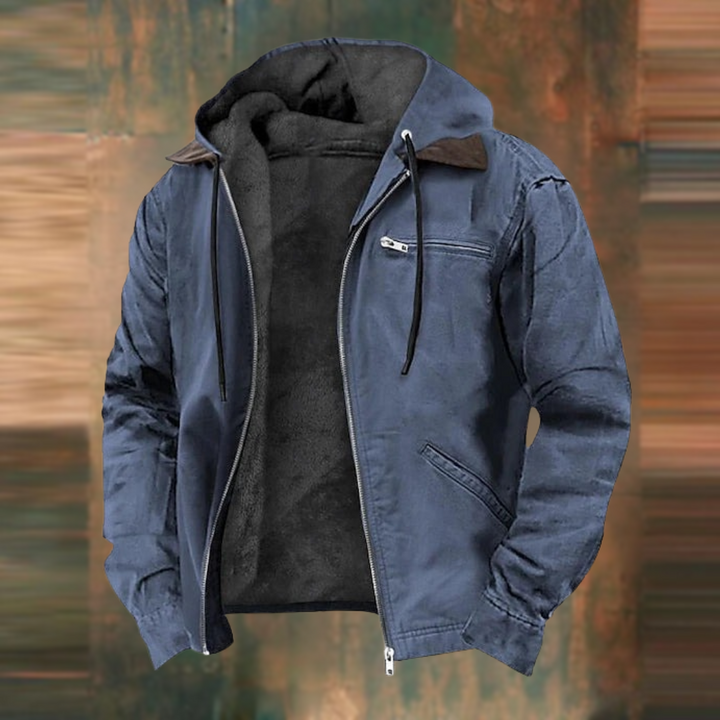 Luis | Jacke mit Reißverschluss und Kapuze