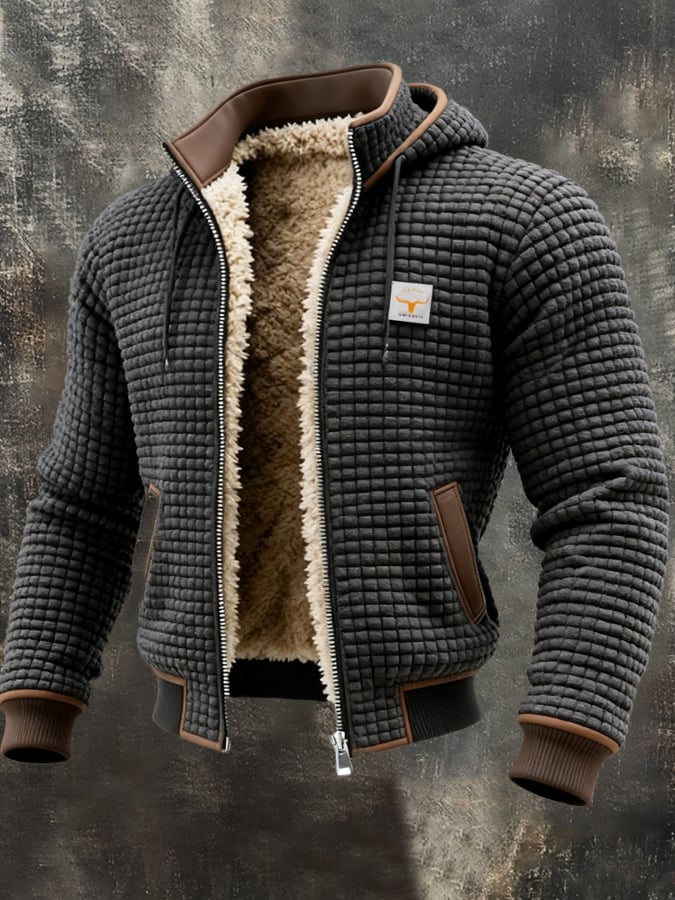 Mabyla | Steppjacke mit Sherpa-Futter und Reißverschluss