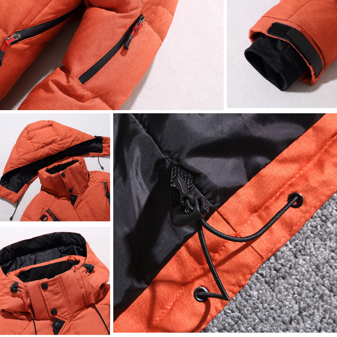 Mark | Kapuzenmantel Pufferjacke