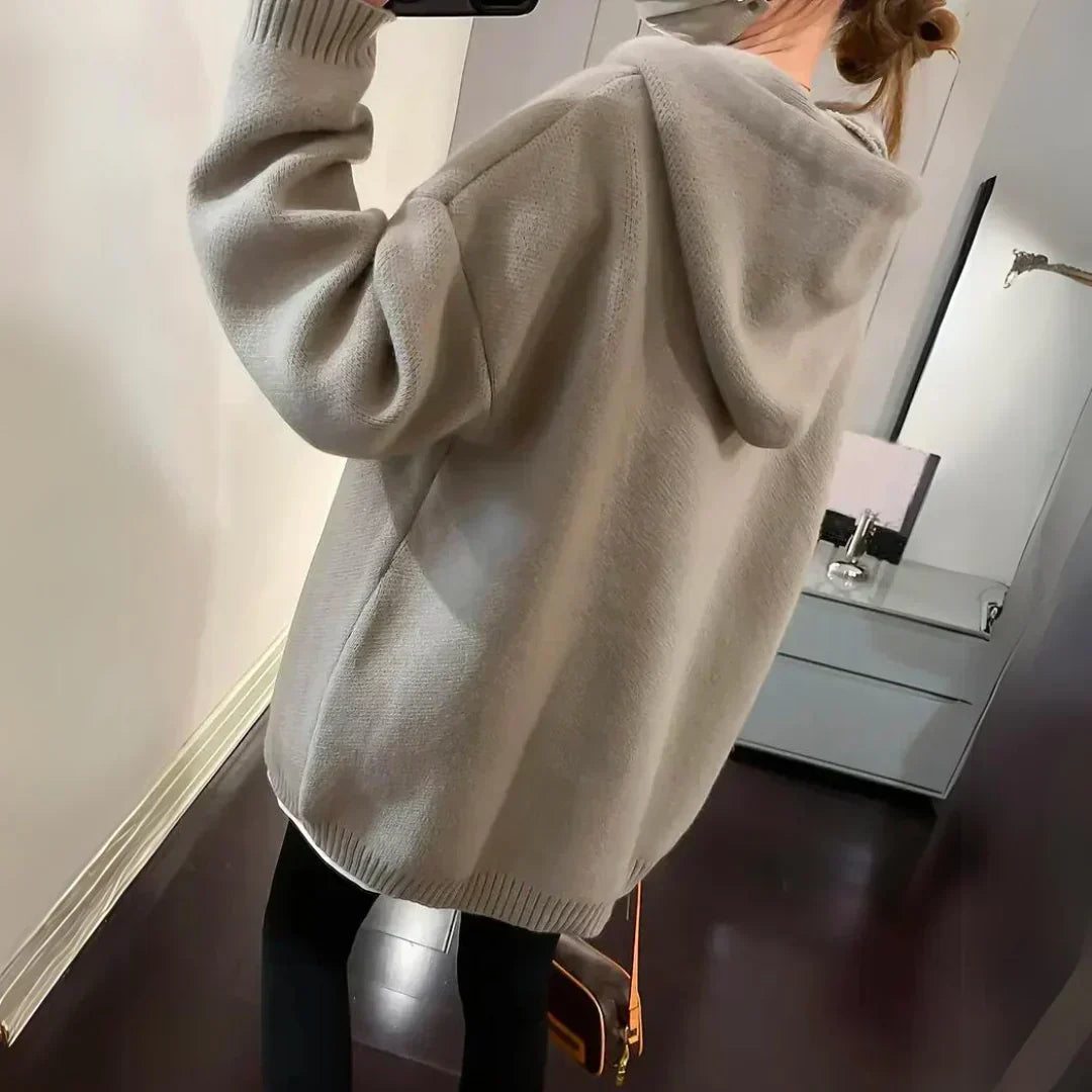 Joy | Hoodie mit lächelndem Gesicht-Design