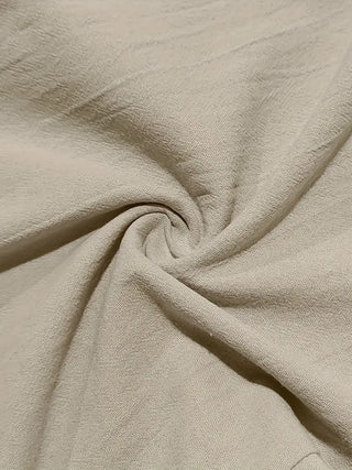 NICHOLS | WEITE LEINENHOSE MIT KORDEL
