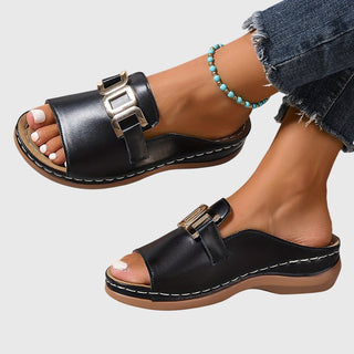 Kathryn - Bequeme Schnallensandalen