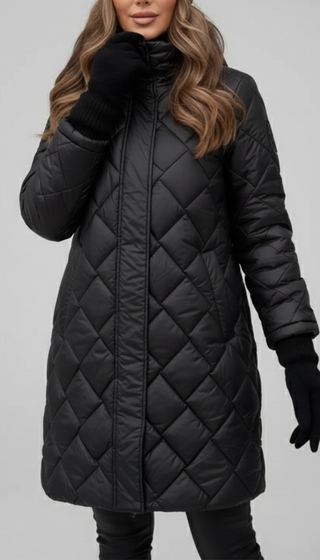 Mabyla | Warme und bequeme Steppjacke für Damen