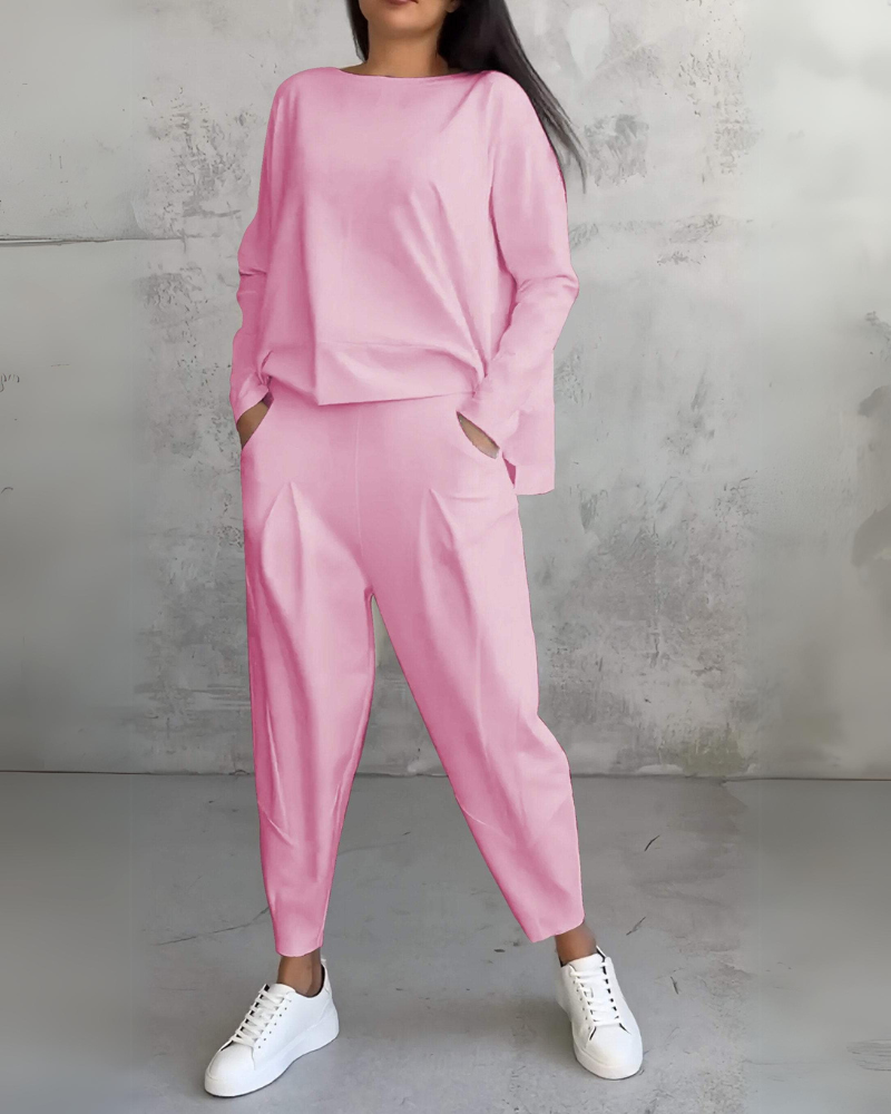 Darlene | Pullover- und Jogginghosen-Set