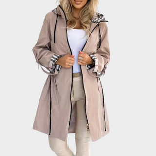 Mabyla | Eleganter Mantel mit Reißverschluss für Damen