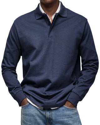 Hector | Langärmeliges Poloshirt