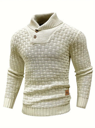 Jarren | Strickpullover im Slim Fit mit Kragen