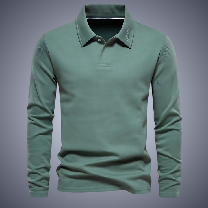 Lewis | Langarm-Polohemd