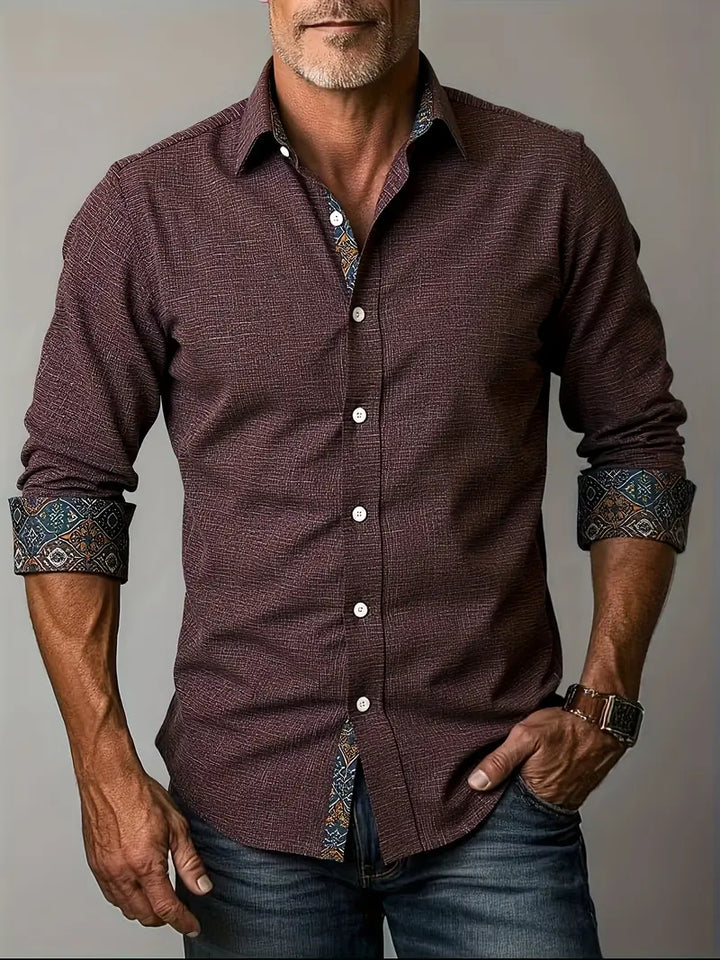 Zorion | Langarm-Button-Up-Hemd