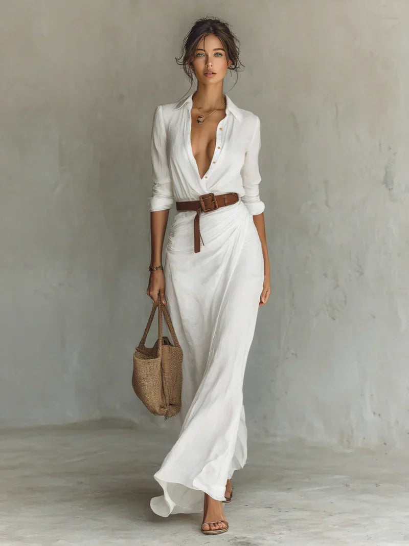 VICTORIA | Langes lässiges Kleid