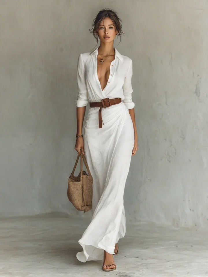 VICTORIA | Langes lässiges Kleid