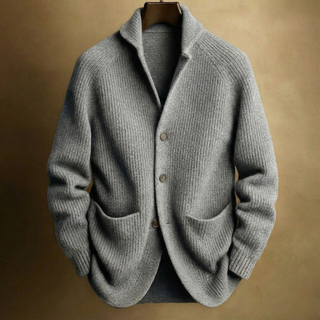 SILVORO | STRICKJACKE AUS RIPPWOLLE FÜR HERREN