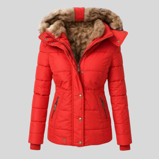 Mabyla | Gesteppter Parka mit Kunstfell-Kapuze für Damen