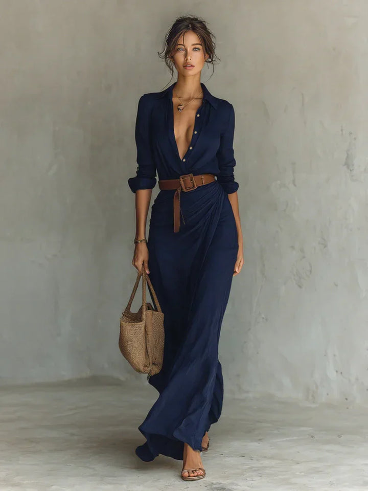 VICTORIA | Langes lässiges Kleid