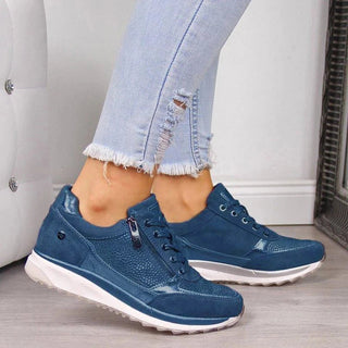 Mabyla | Elegante Sneaker mit Reißverschluss