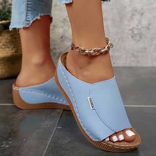 Isabelle | Komfortable Keil-Mule