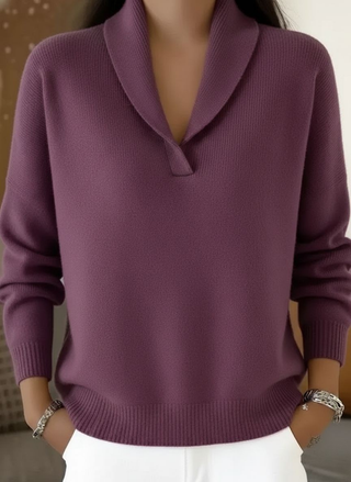 Mabyla | Pullover mit V-Ausschnitt