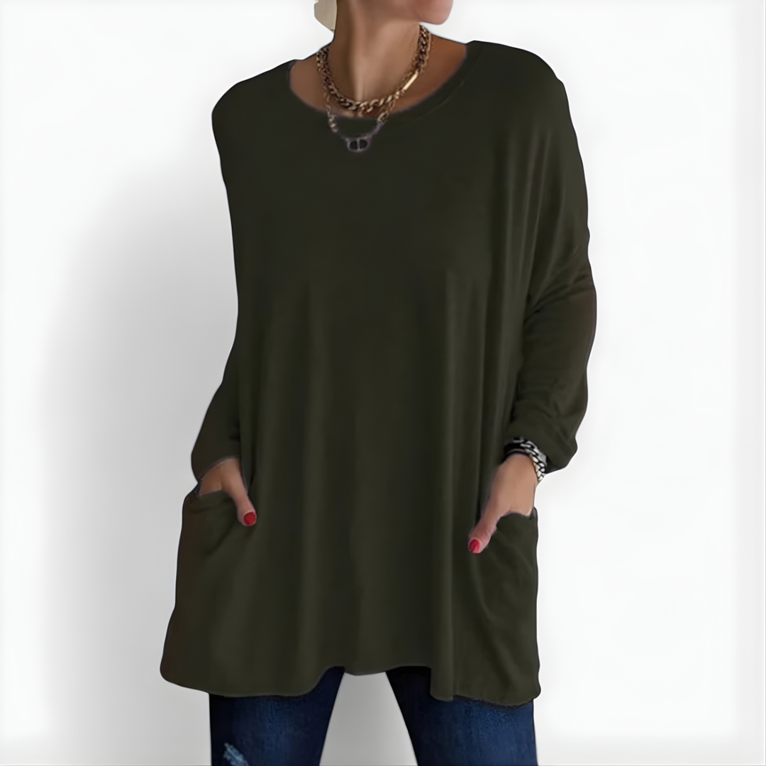 Honoria | Lockere Passform Pullover-Oberteil