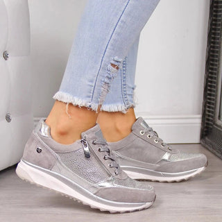 Mabyla | Elegante Sneaker mit Reißverschluss