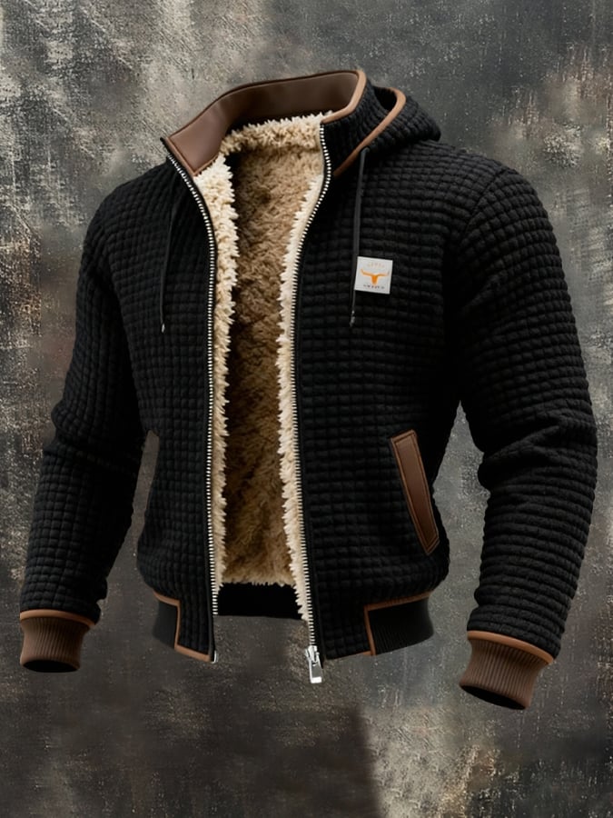 Mabyla | Steppjacke mit Sherpa-Futter und Reißverschluss