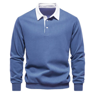 Randall | Lässiger Pullover mit Kragen