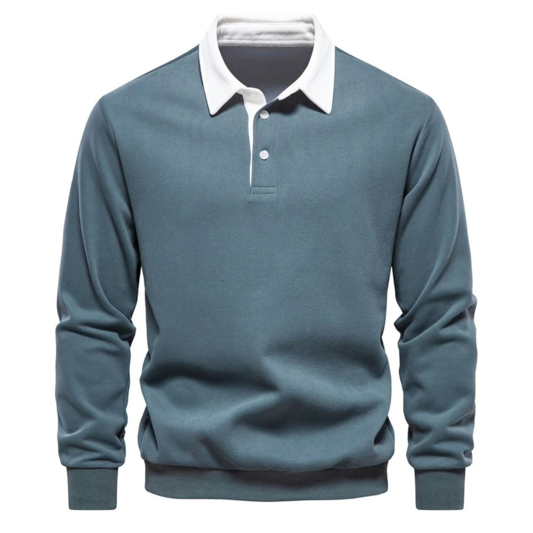 Randall | Lässiger Pullover mit Kragen