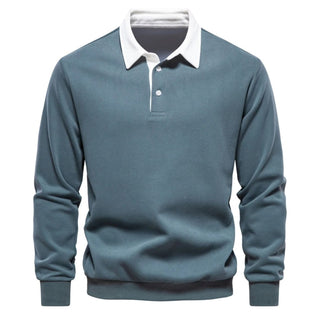Randall | Lässiger Pullover mit Kragen