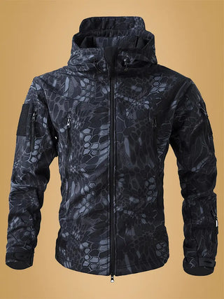 Jeffrey | Armee-Pullover mit Hohem Kragen
