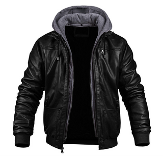 Jonathan | Hochwertige Kunstleder Winterjacke