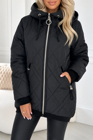 Mabyla | Leichte Steppjacke mit Kapuze für Damen