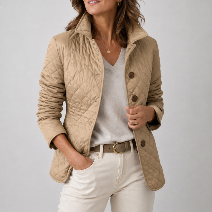 Mabyla | Leichte Steppjacke mit Stehkragen