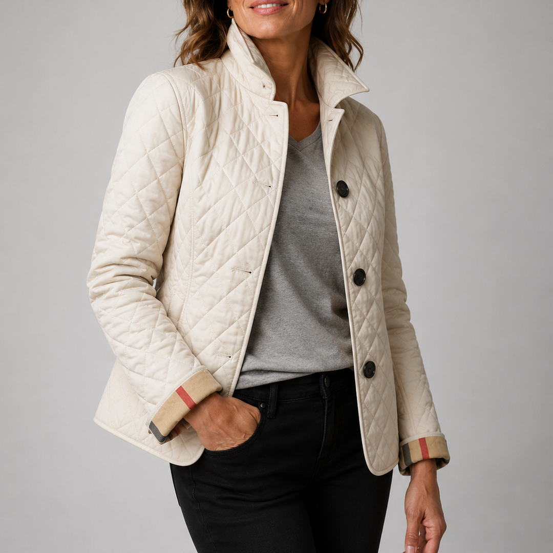 Mabyla | Leichte Steppjacke mit Stehkragen
