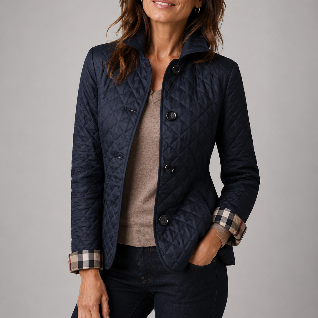 Mabyla | Leichte Steppjacke mit Stehkragen