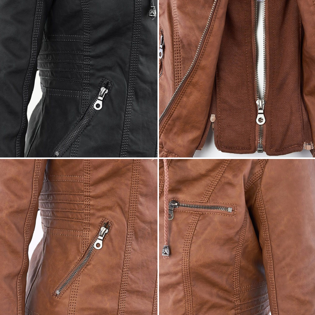 Mabyla | Robuste und elegante Lederjacke
