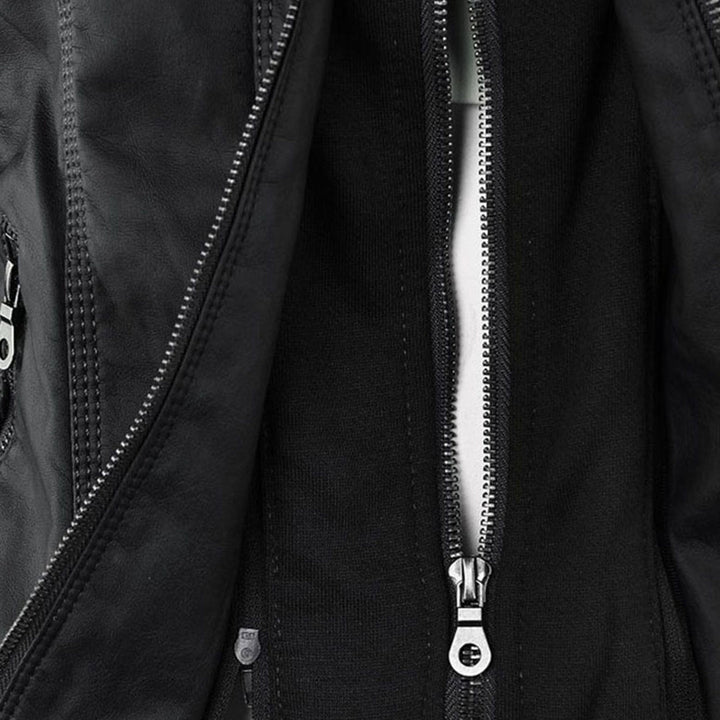 Mabyla | Robuste und elegante Lederjacke