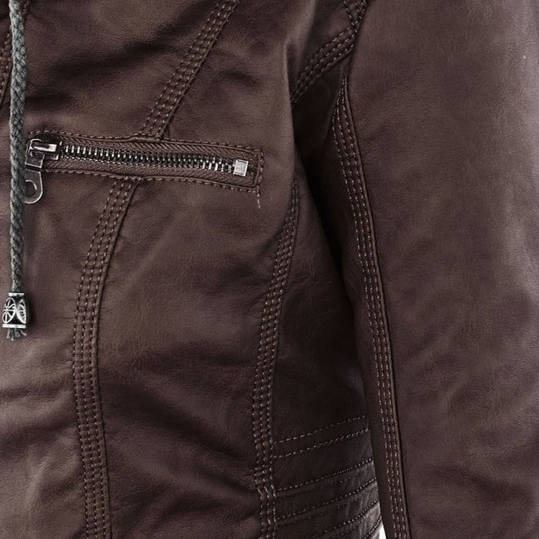 Mabyla | Robuste und elegante Lederjacke