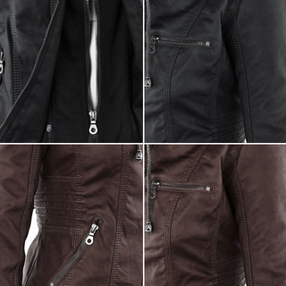 Mabyla | Robuste und elegante Lederjacke